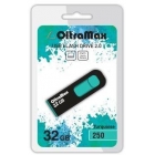 Флеш-накопитель USB  32GB  OltraMax  250  бирюзовый